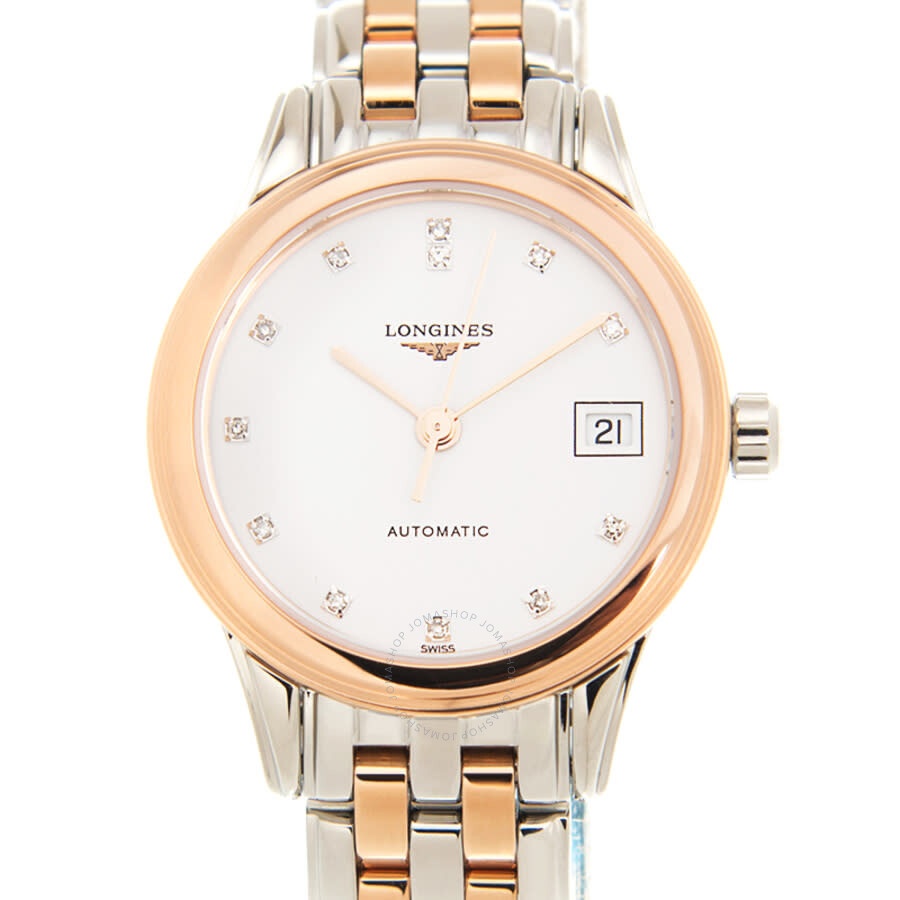 Longines Flagship Automatic Diamond White Dial Men's Watch L48743997 - 2