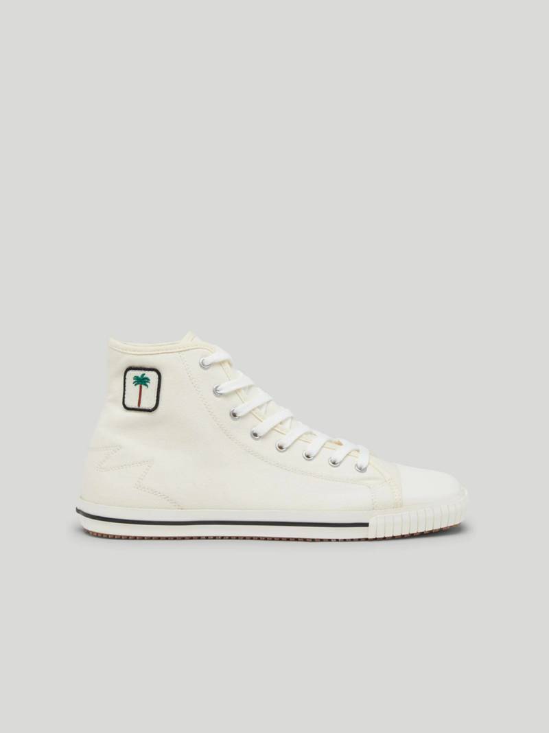 HIGH SQUARE VULCANIZED SNEAKERS - 1