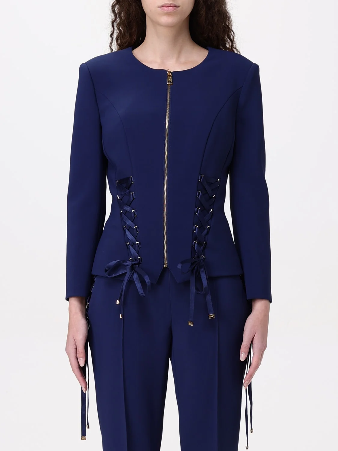 Elisabetta Franchi crêpe jacket - 1