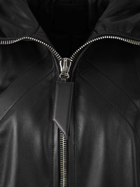 ATTICO 24AW アウターその他 ブラック系 THE ATTICO LEATHER BOMBER JACKET | santaeulalia | REVERSIBLE