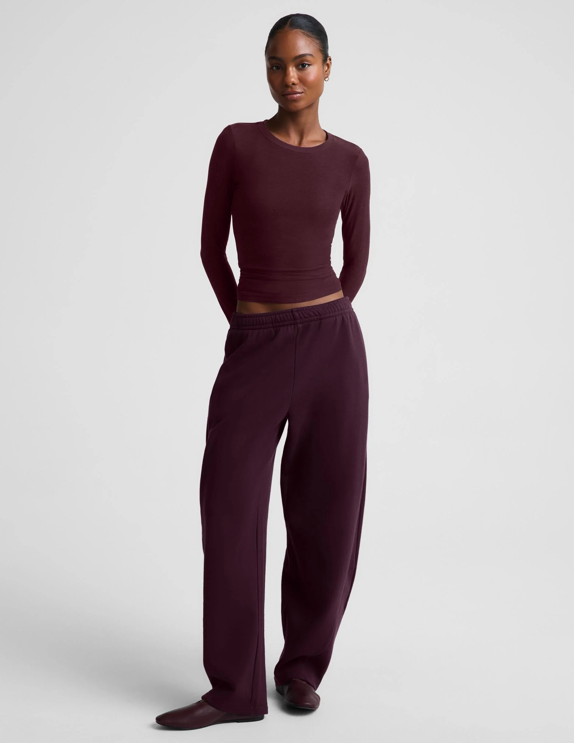 LuxeFleece 2.0™ Barrel Leg Sweatpant - 1