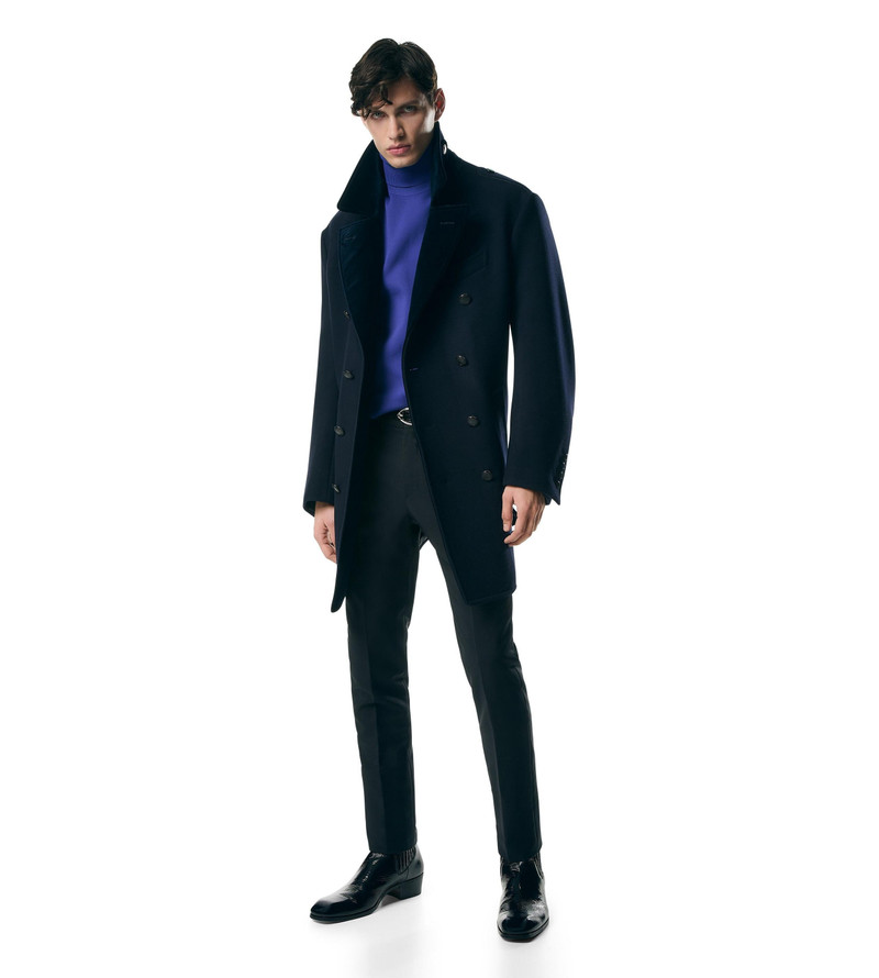 TOM FORD WOOL FELT OFFICER PEACOAT outlook