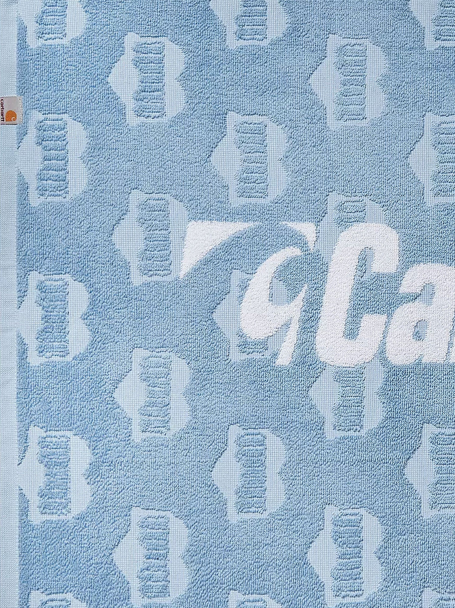 Carhartt Wip Heart Train Cotton Beach Towel With Jacquard Motif - 2