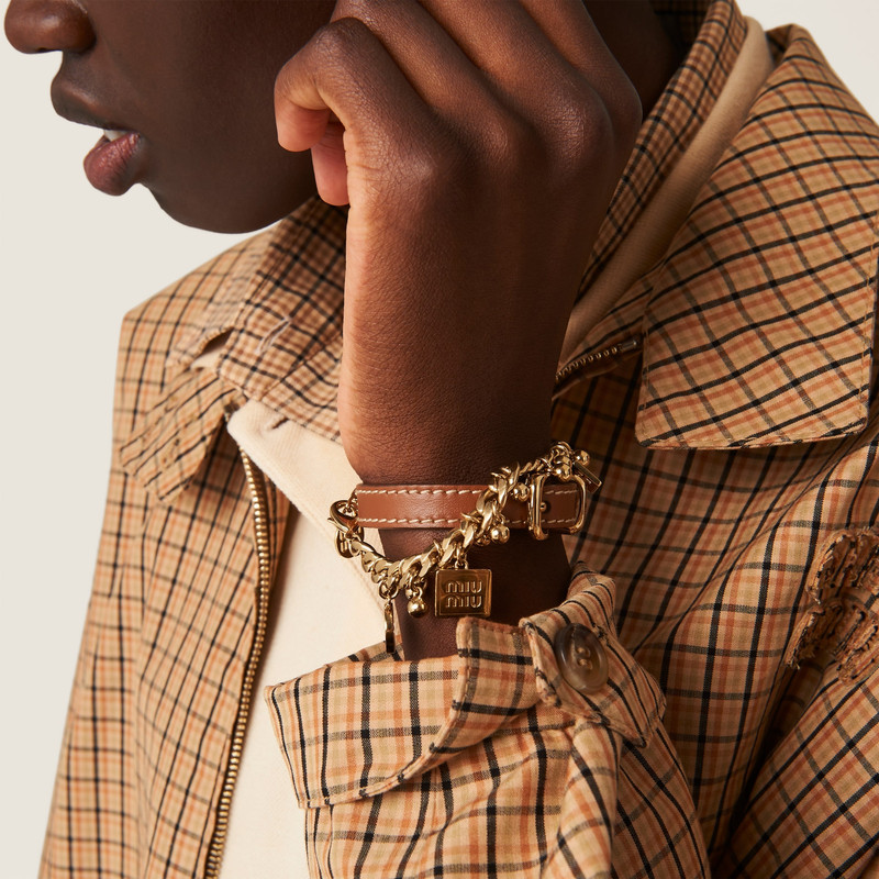Miu Miu Metal bracelet outlook