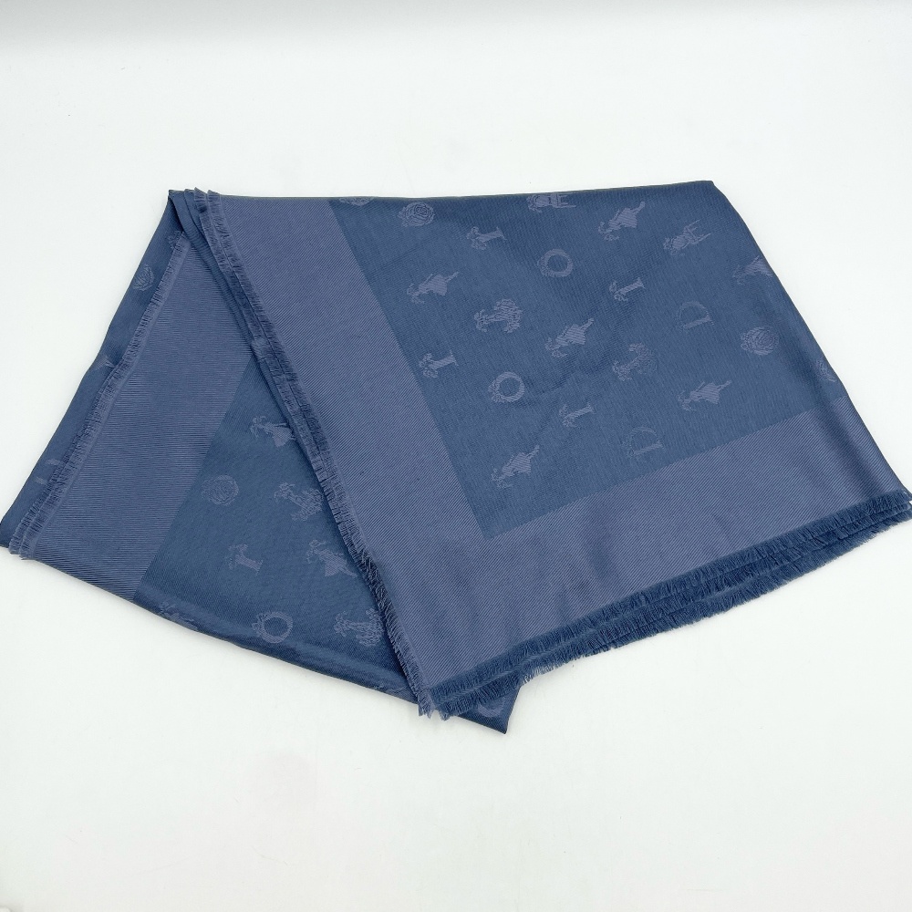 Christian - Christian Dior Wool Silk Scarf Muffler - 3
