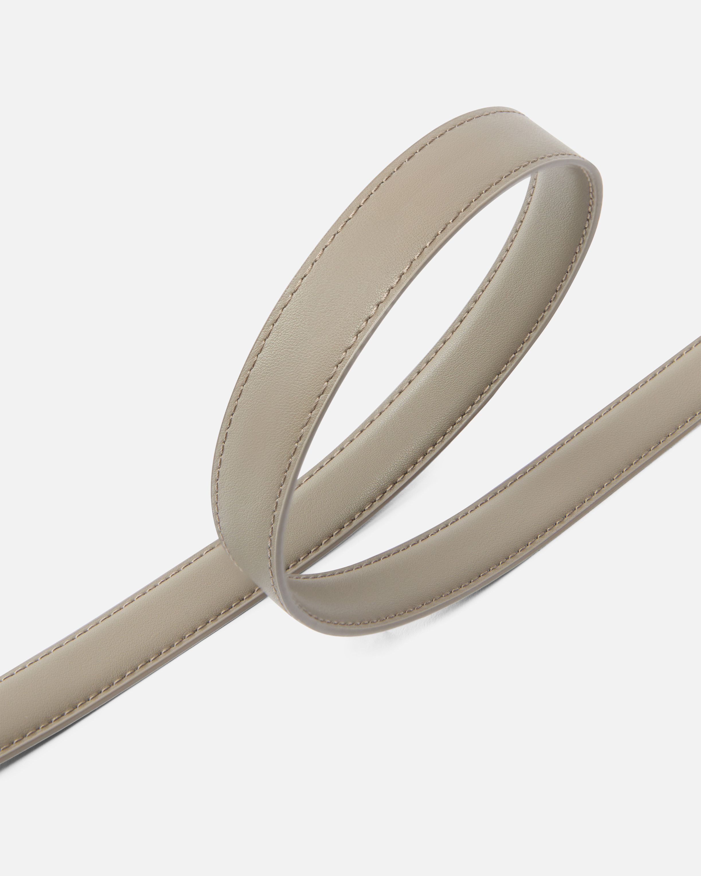 LOVE BIRDS THIN LEATHER BELT 2CM - 4