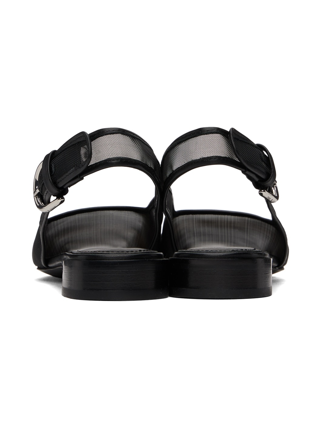 Black Astra Slingback Ballerina Flats - 2