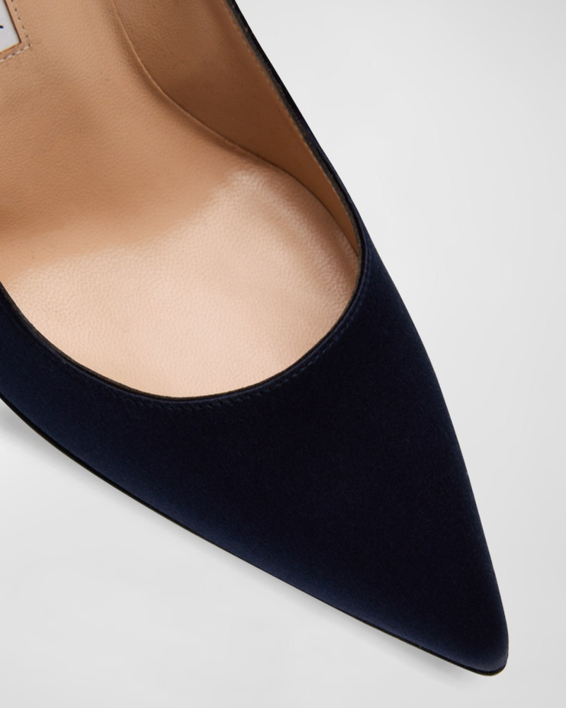 BB 90mm Satin Pumps 5
