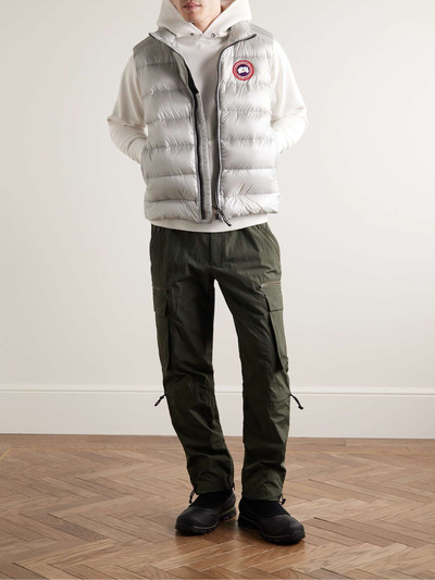 Canada Goose Crofton Slim-Fit Quilted Recycled Nylon-Ripstop Down Gilet outlook