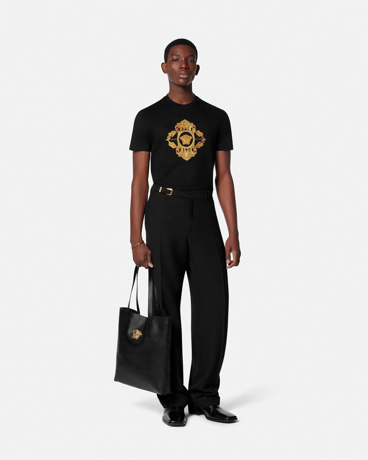 Embroidered Architectural Baroque T-Shirt - 2