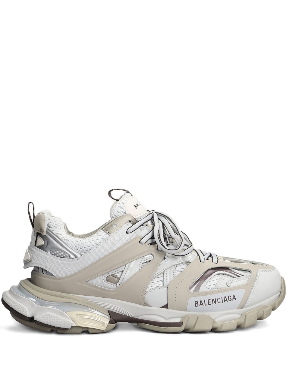 Track panelled sneakers - 1