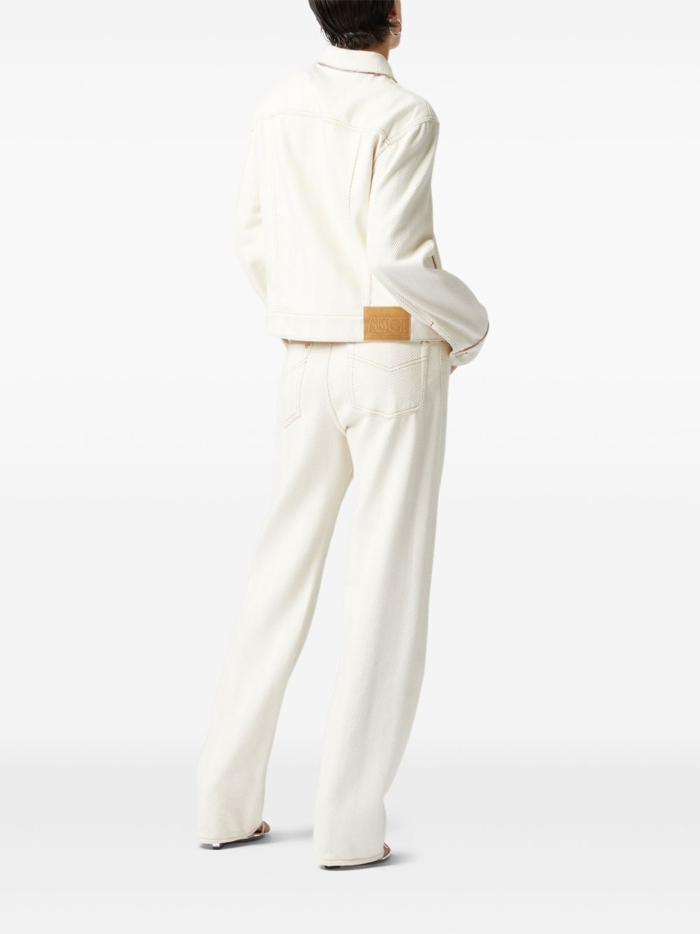 zigzag-woven jacket - 3