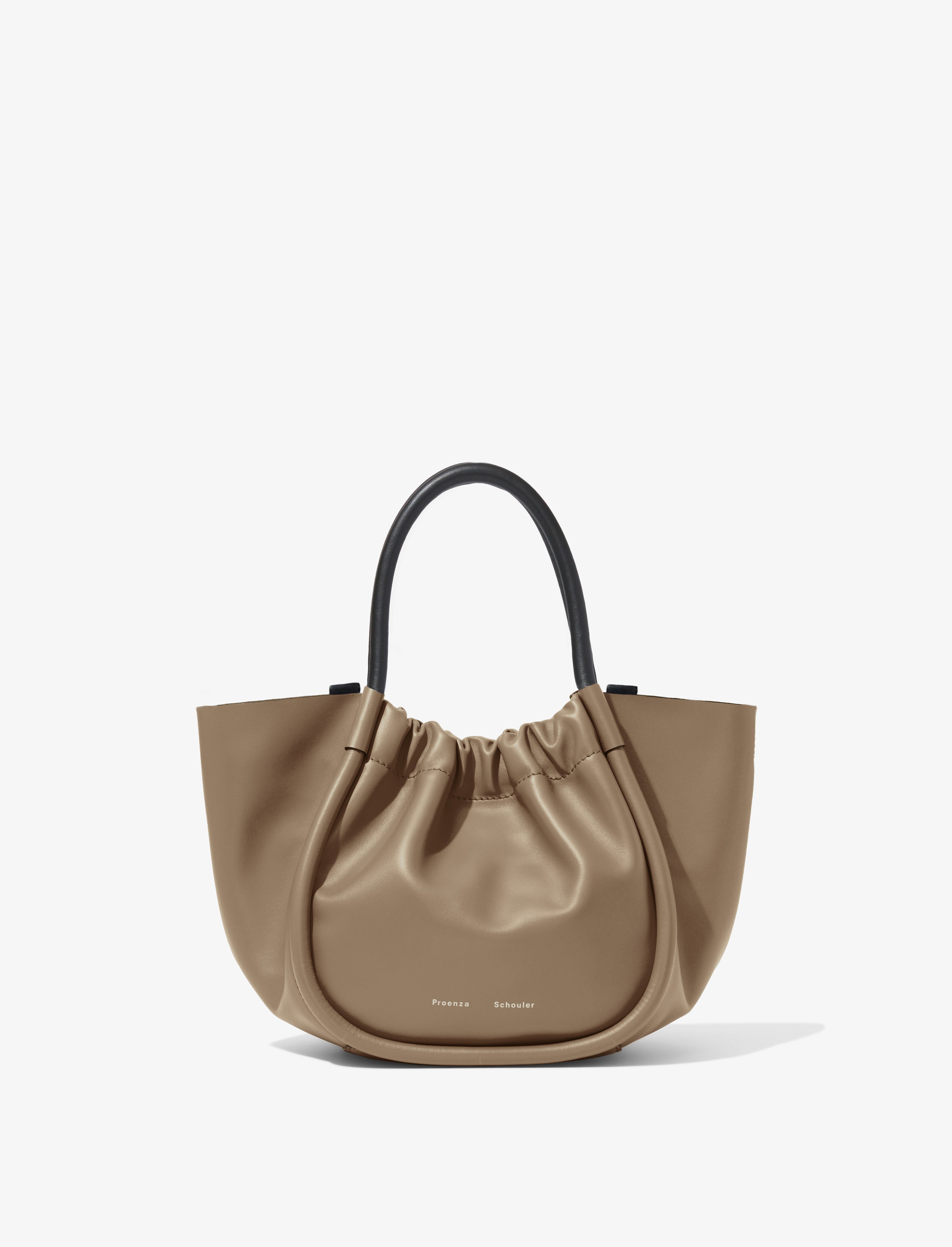 Small Ruched Crossbody Tote - 1