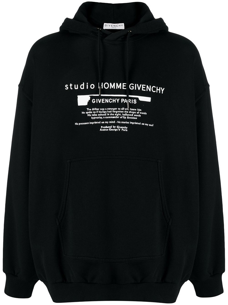 Studio Homme oversized hoodie 1