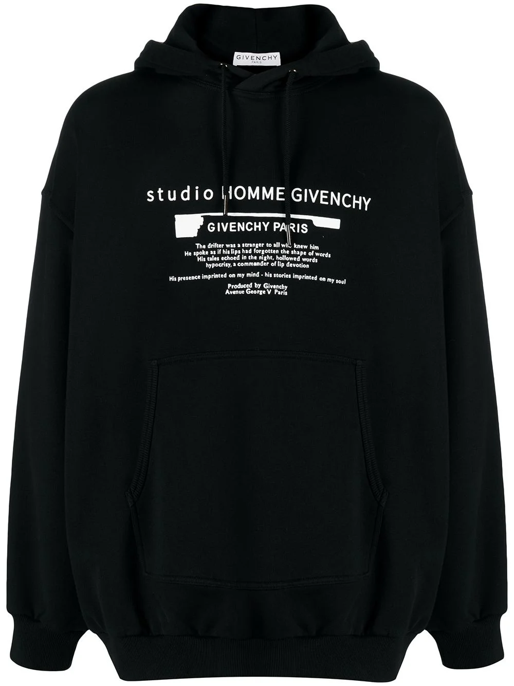 Studio Homme oversized hoodie - 1