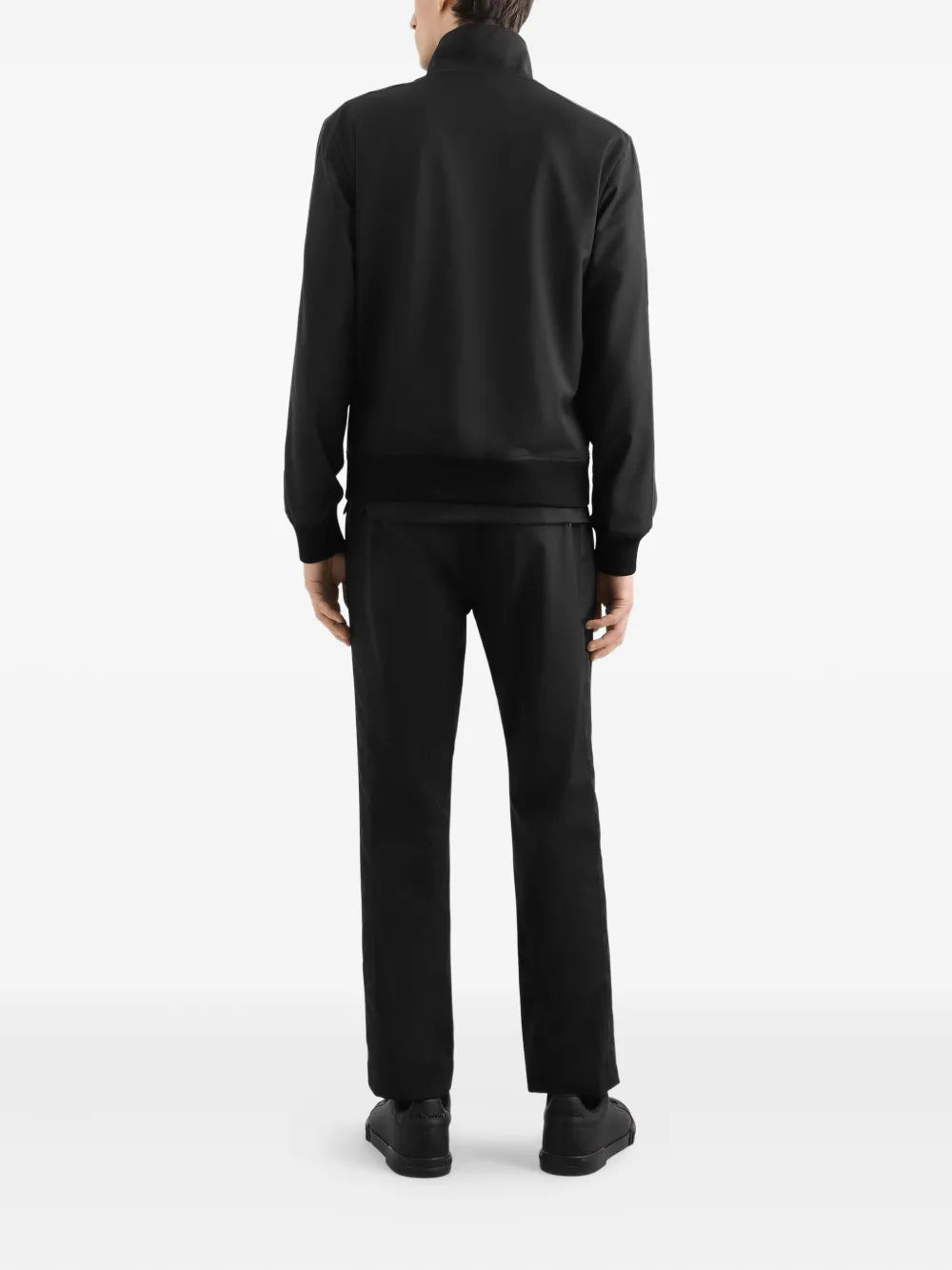 Dolce & Gabbana Men Logo-Patch Zip-Up Bomber Jacket - 5