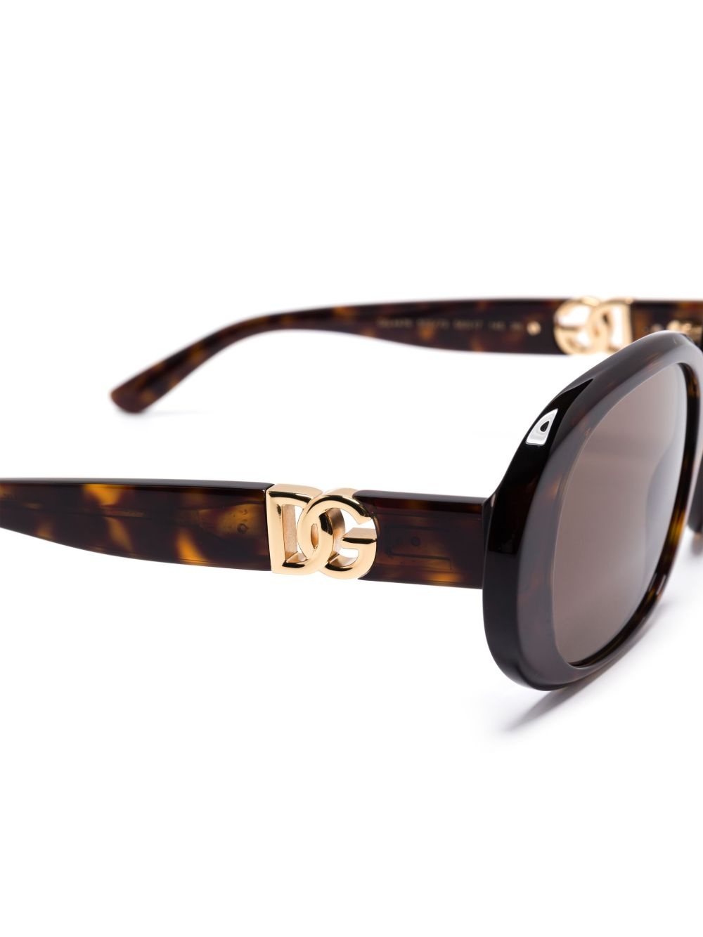 tortoiseshell-effect sunglasses - 3