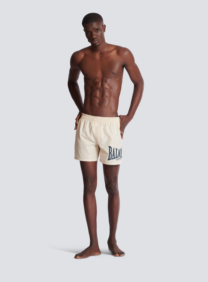 Balmain Printed swim shorts outlook