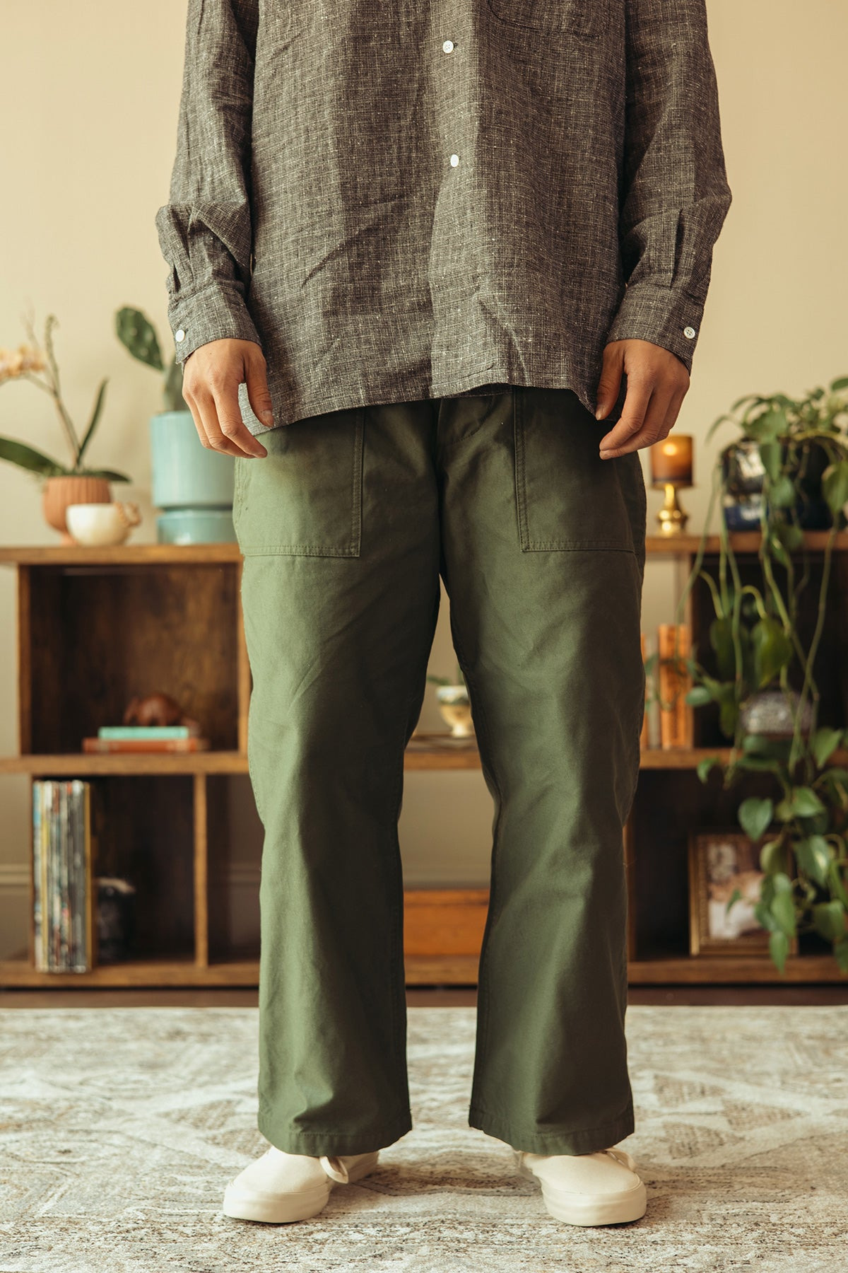 MIL Utility Trousers - Olive - 2