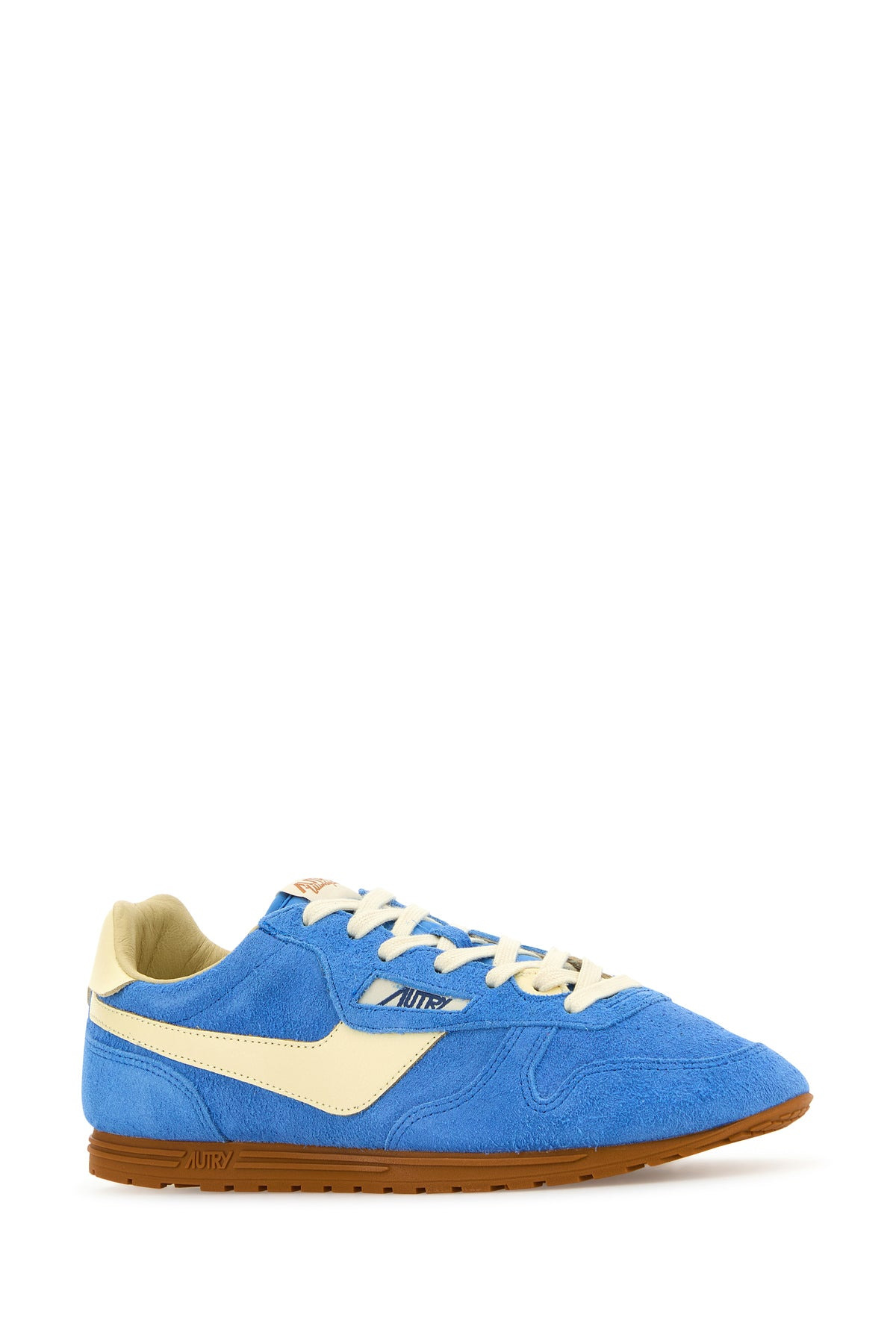 Light blue suede Windspin sneakers - 2