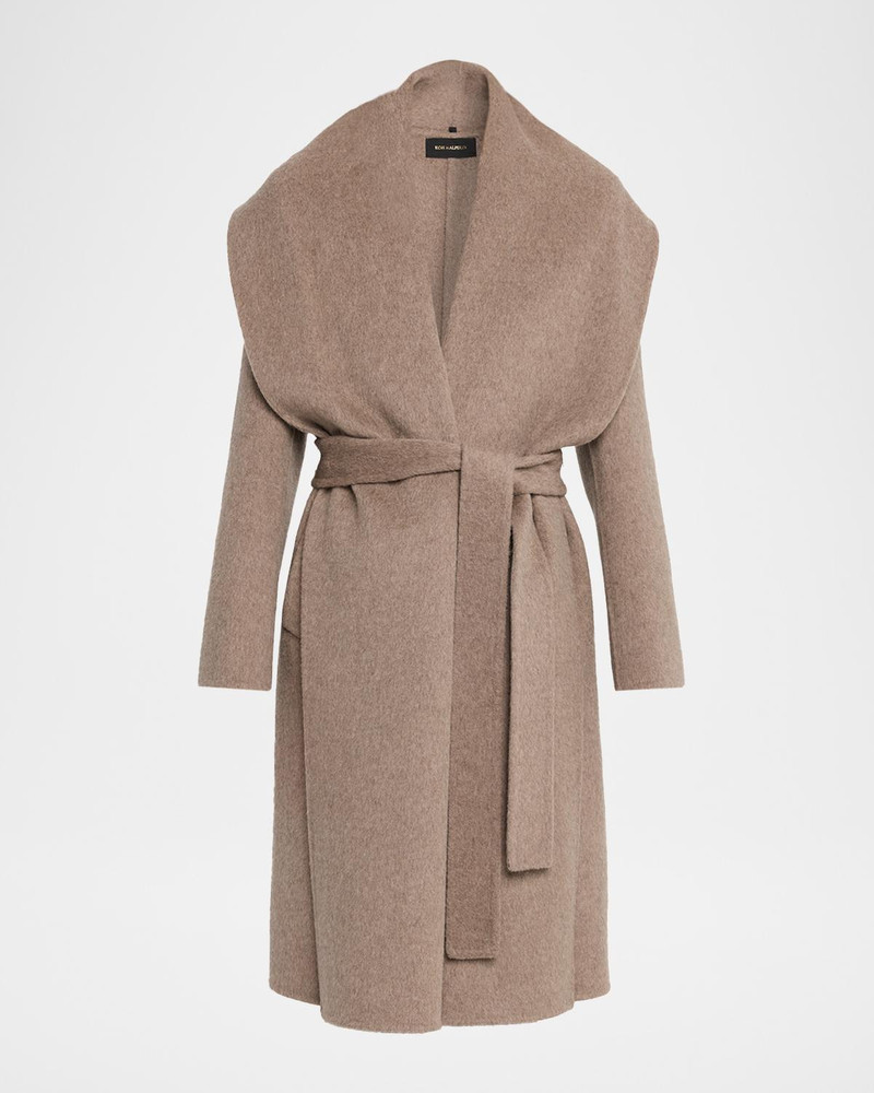Yael Shawl-Collar Wrap Coat 1