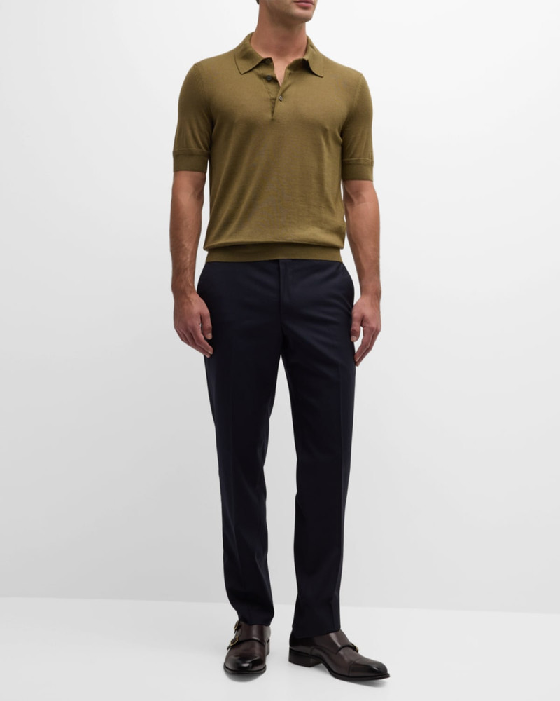 TOM FORD Men's O'Connor Master Twill Trousers outlook