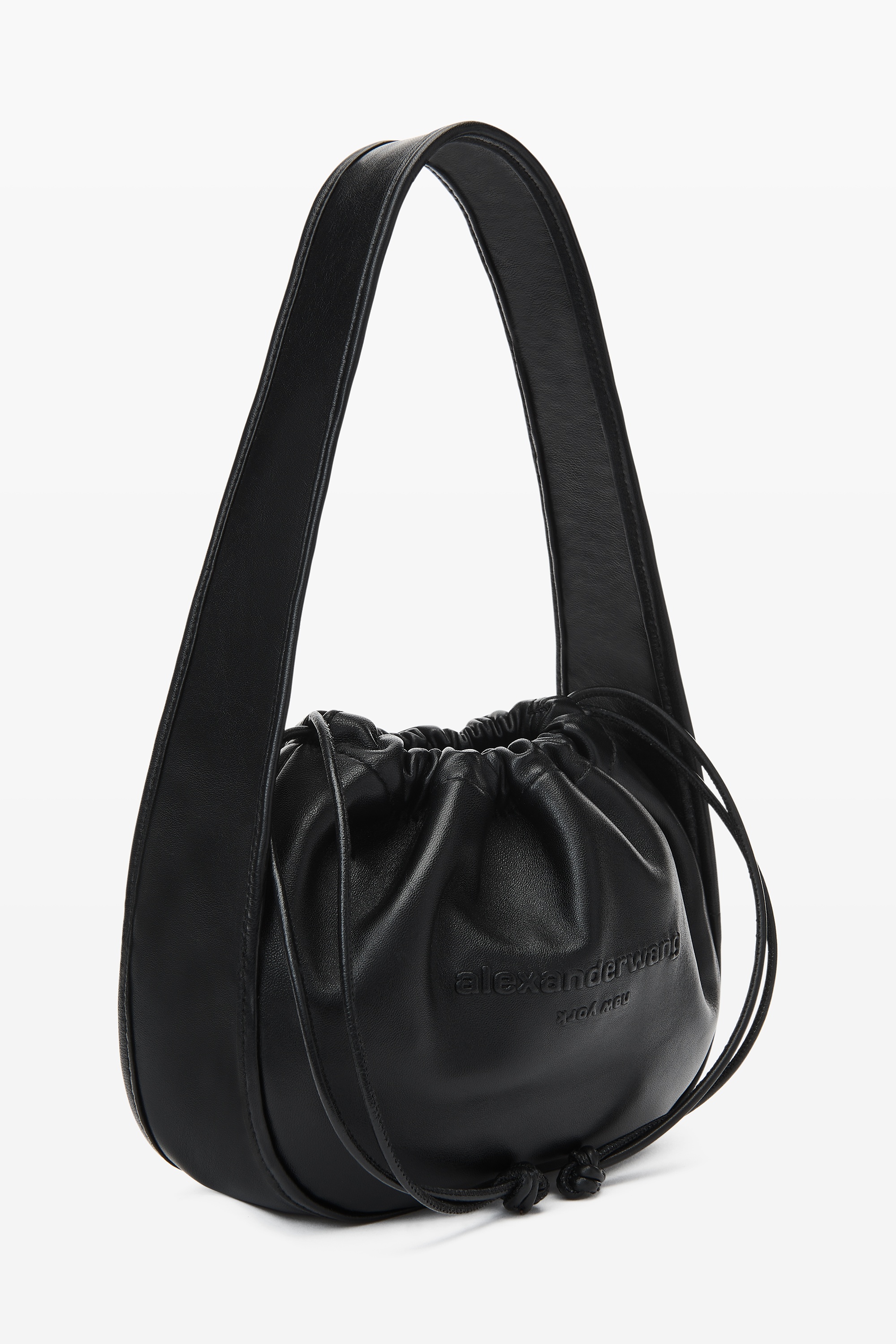 CINCH SMALL HOBO BAG IN NAPPA LEATHER - 2