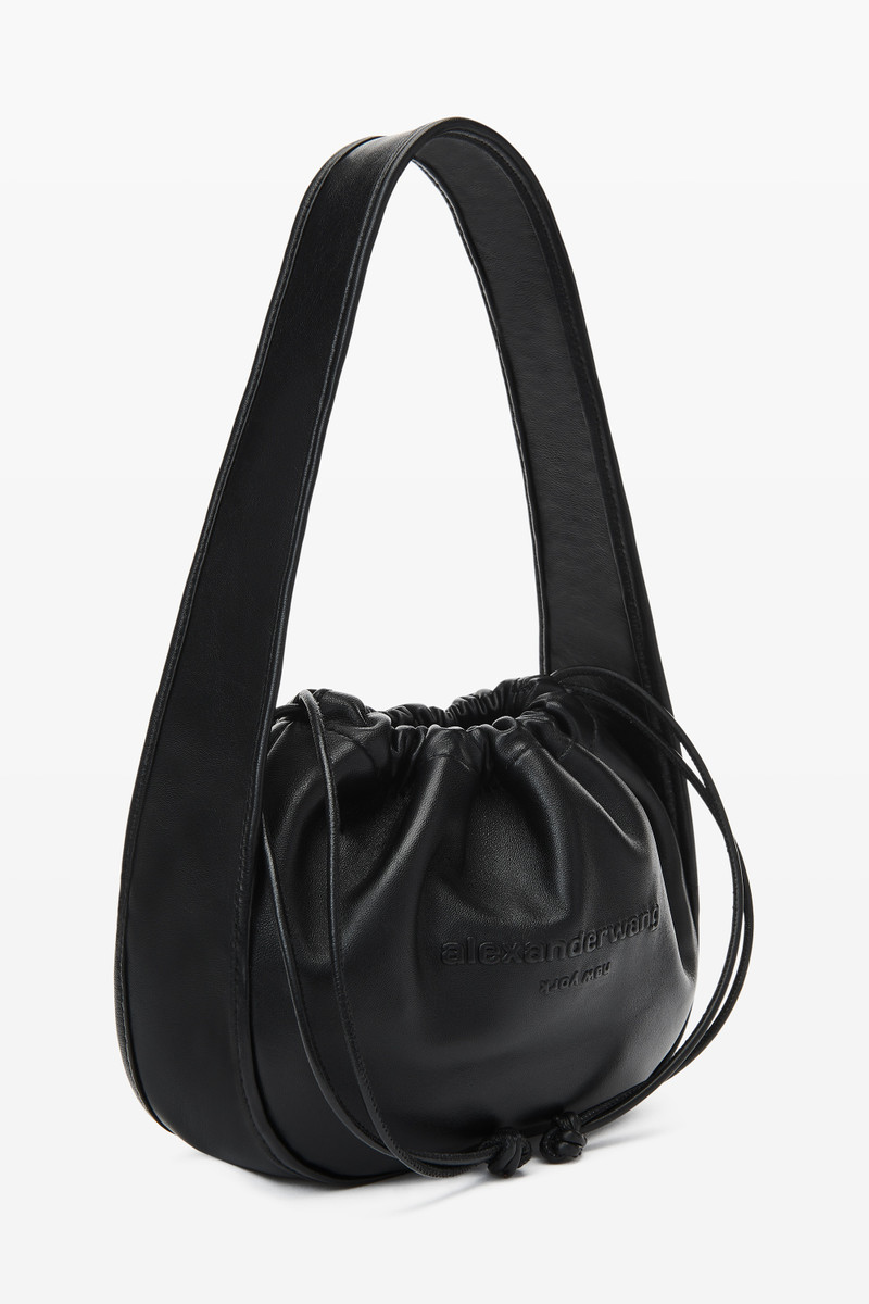 Alexander Wang CINCH SMALL HOBO BAG IN NAPPA LEATHER outlook