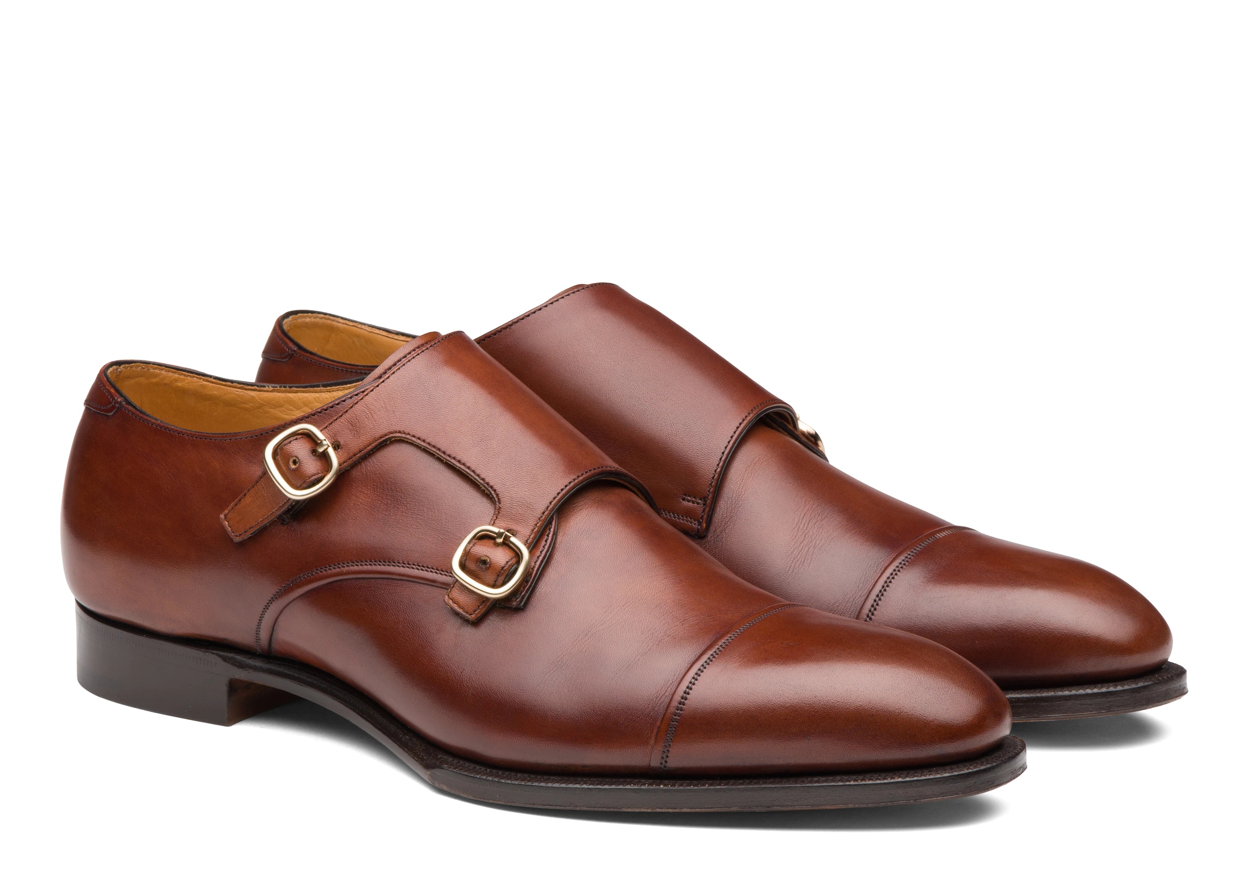 Coleridge
Doha Leather Monk Strap Brown - 2