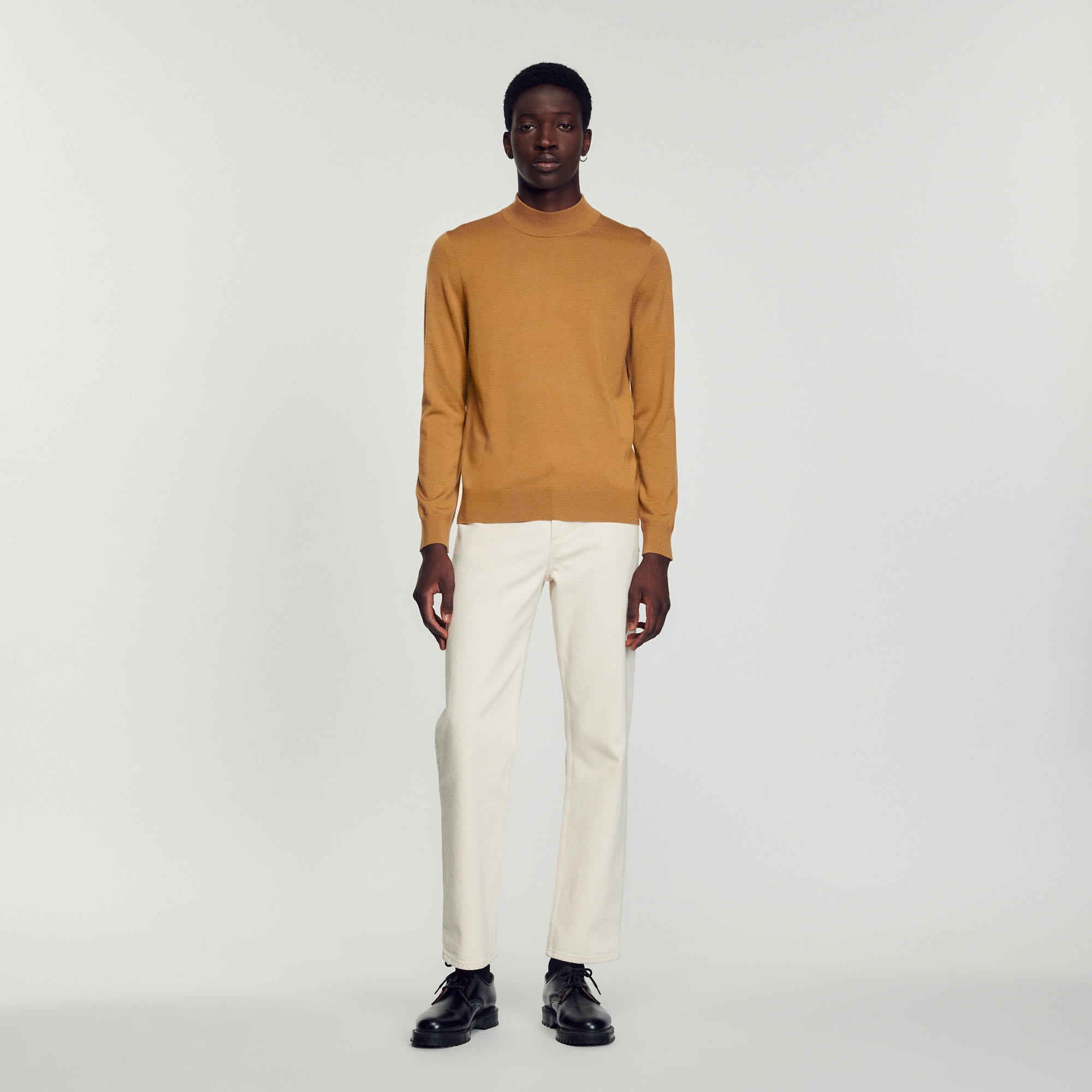 Funnel neck sweater - 3