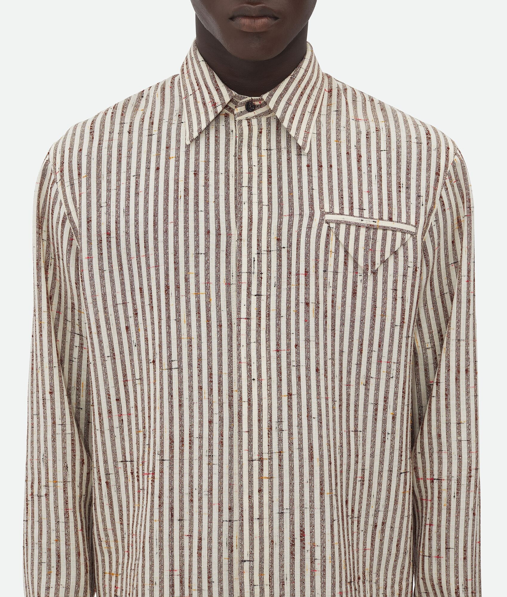 Knotted Viscose Silk Shirt - 5