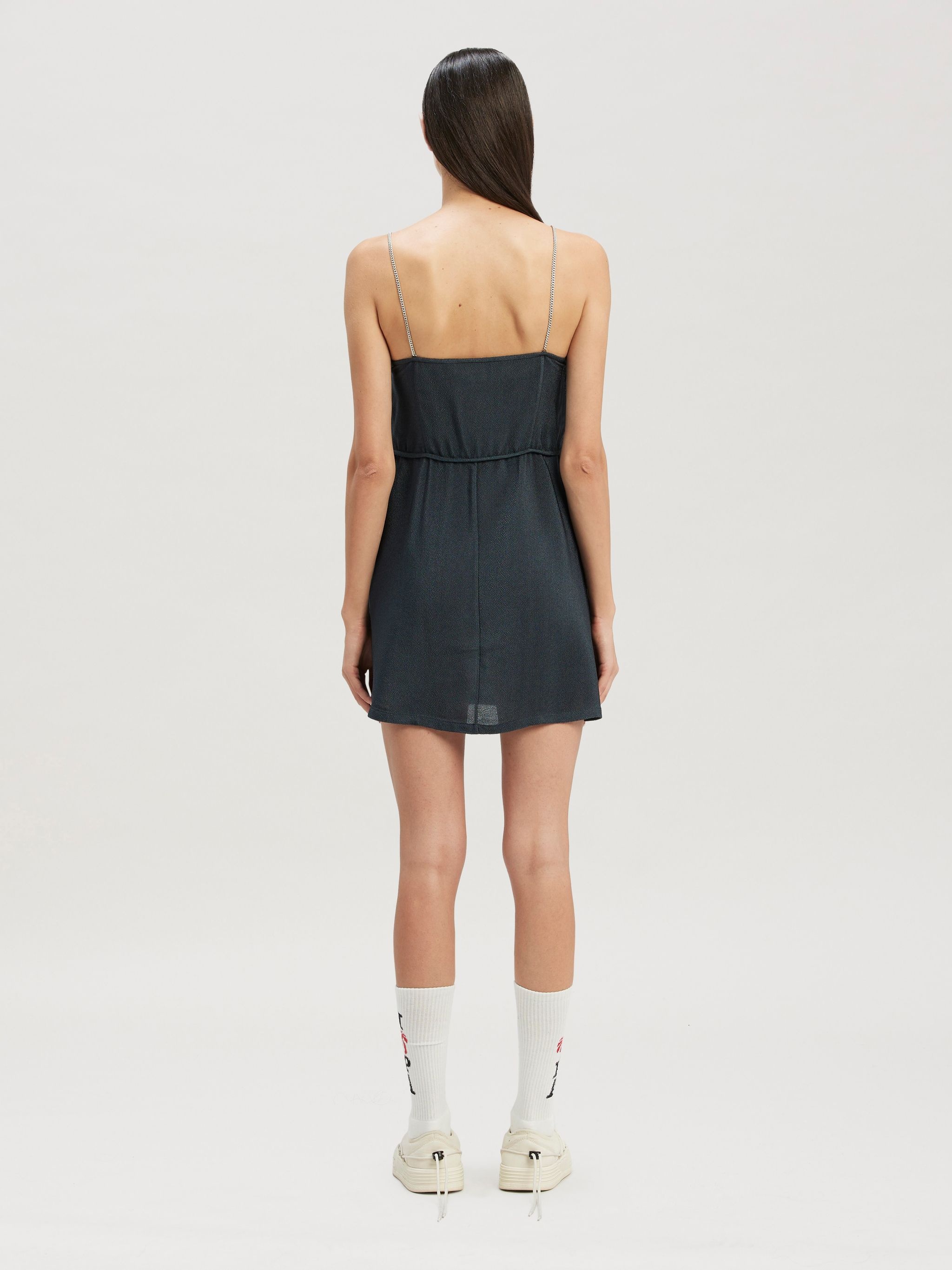 Chain Straps Slip Dress - 5