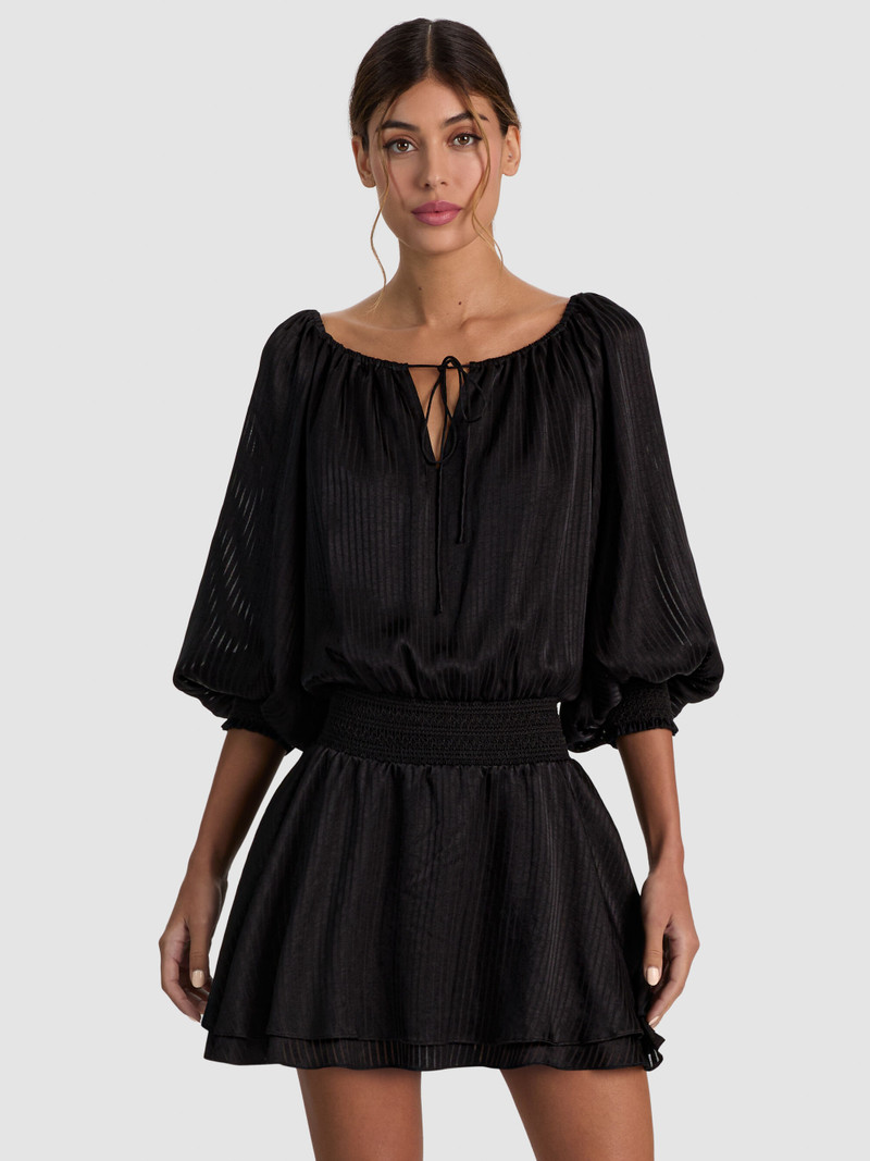 PAULINE DROP WAIST MINI DRESS 5