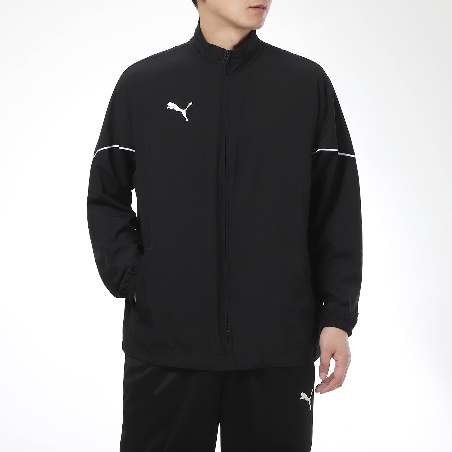 PUMA Team Rise Sideline Jacket 'Black' 657326-03 - 3