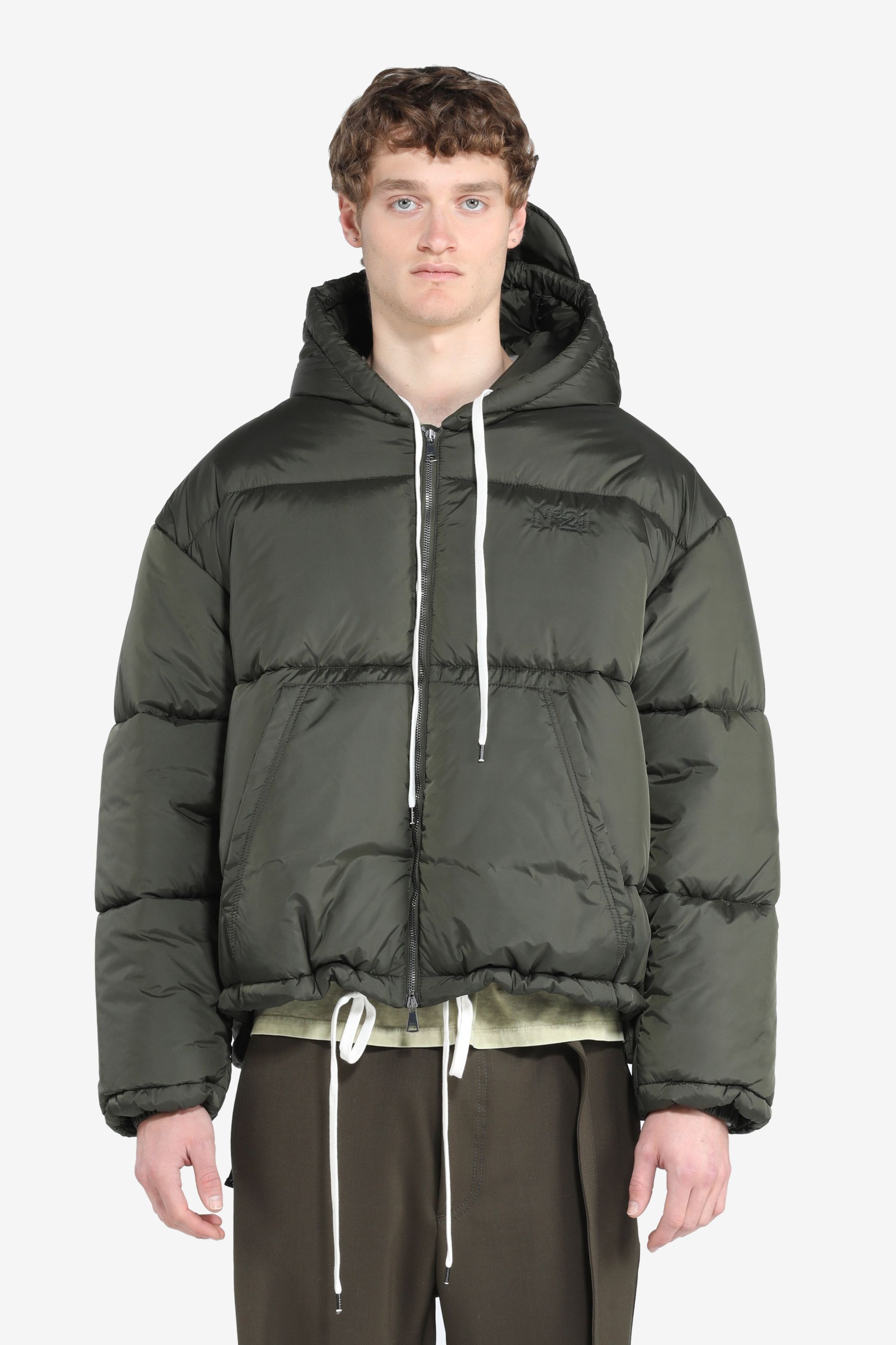 PADDED HOODED COAT - 1