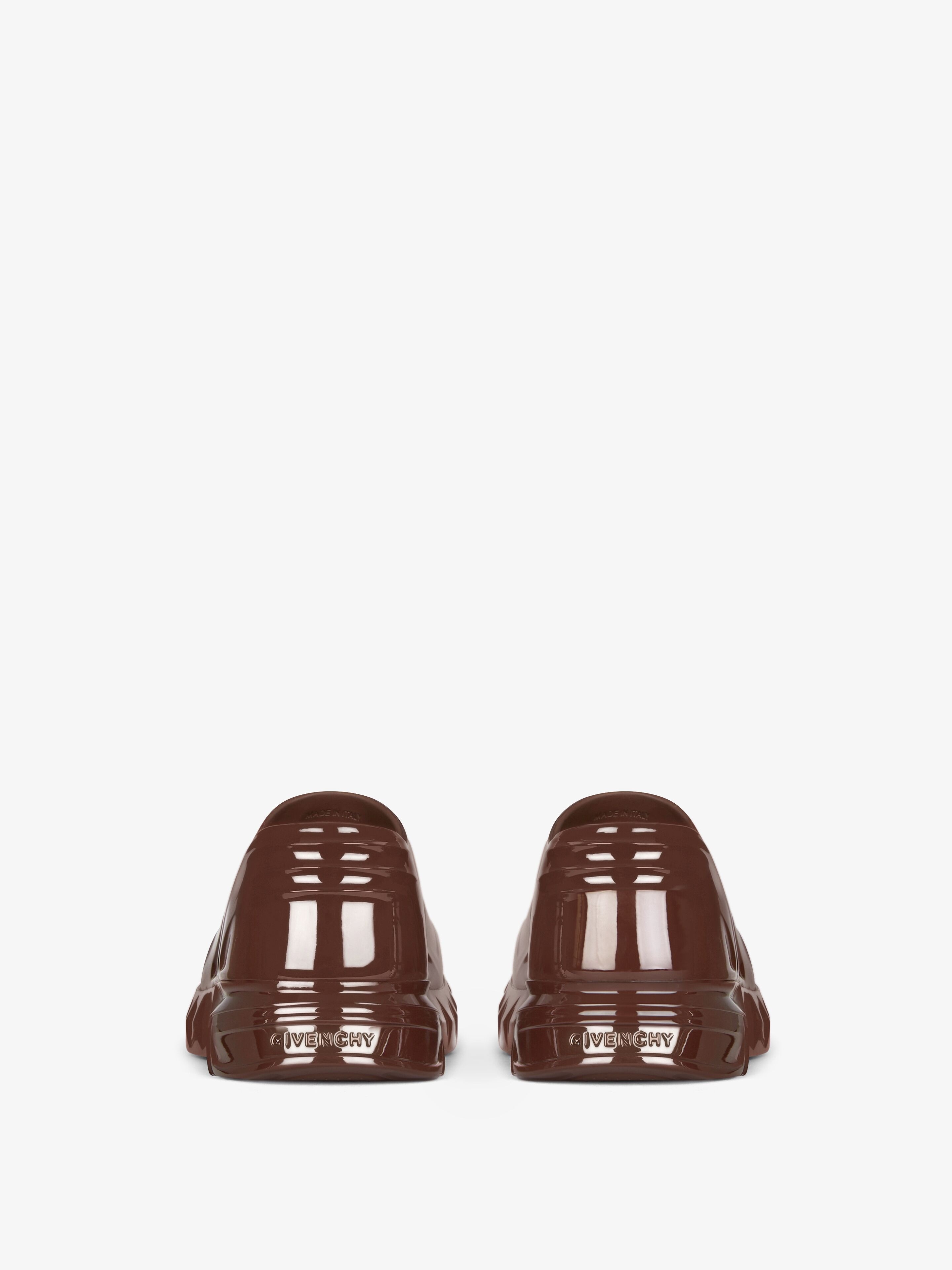 MARSHMALLOW WEDGE SANDALS IN RUBBER - 7