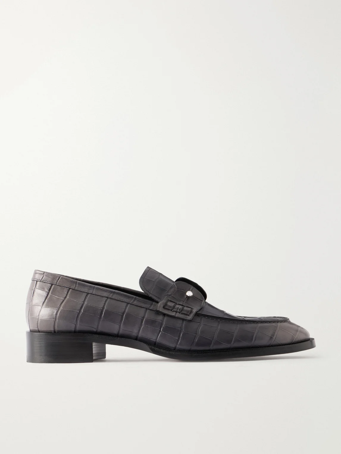 Chambelimoc Croc-Effect Leather Loafers - 1
