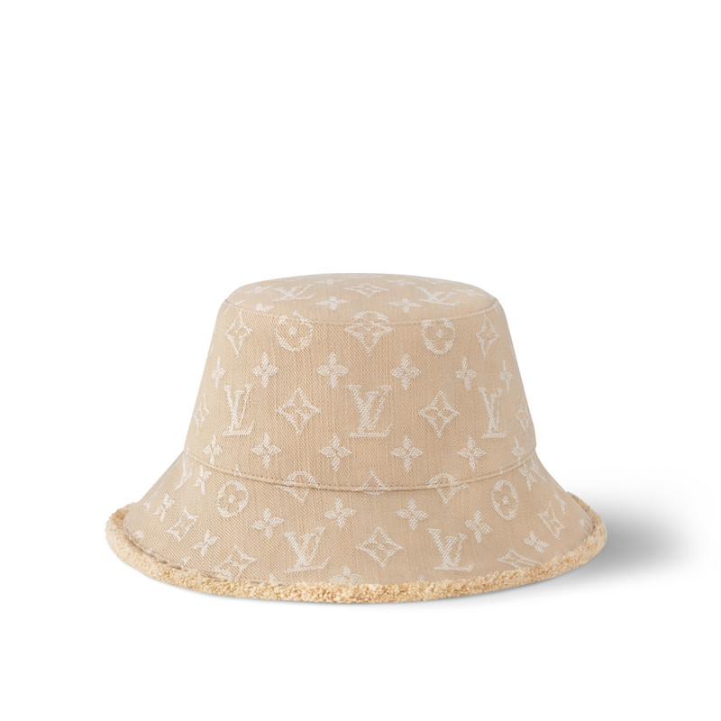 Monogram Denim Bucket Hat 1