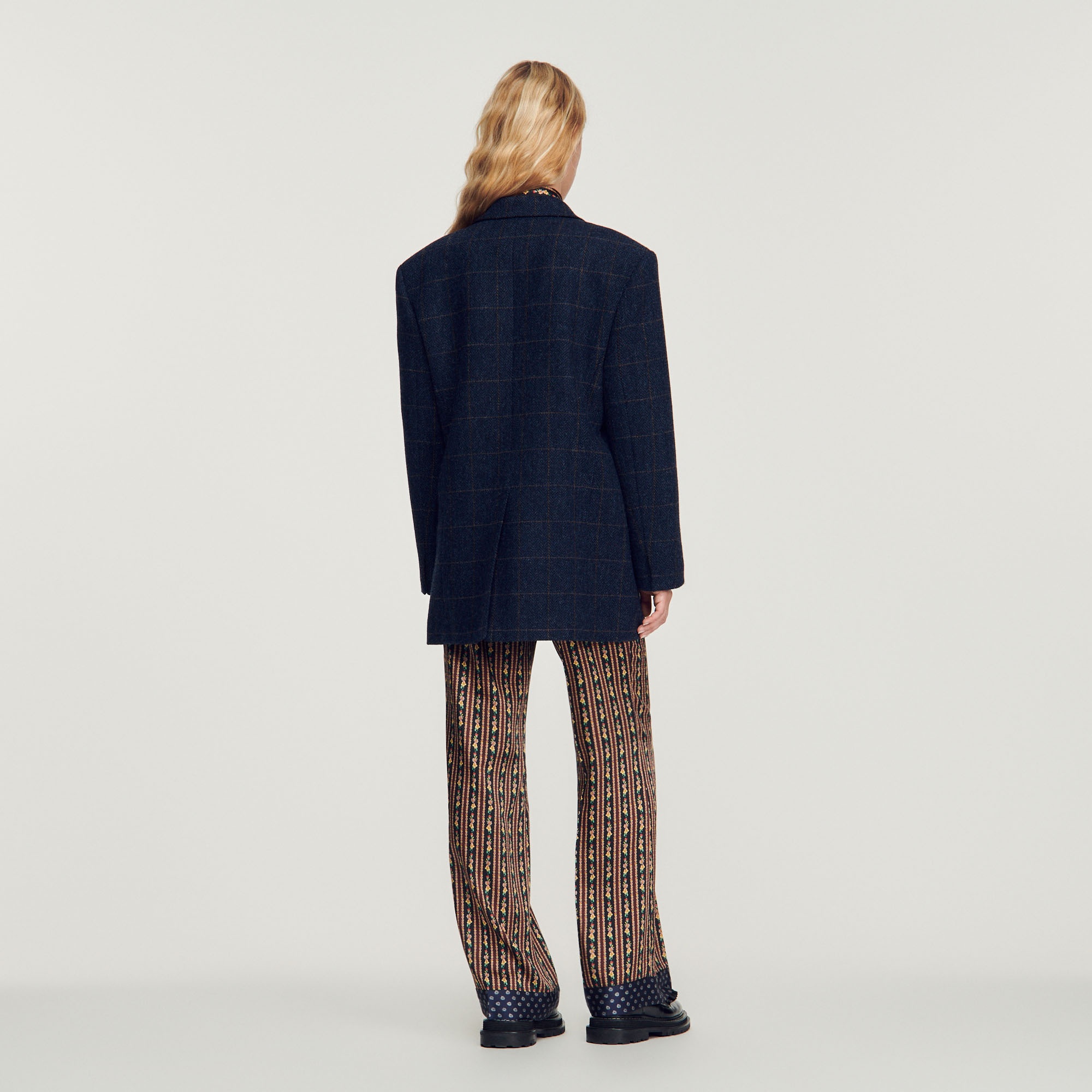 Checked tailored jacket - 6