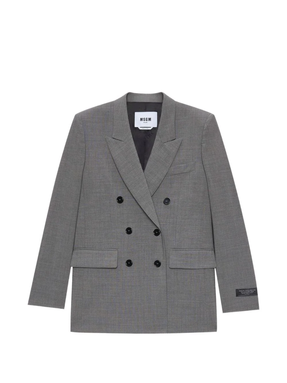 double-breasted blazer - 1