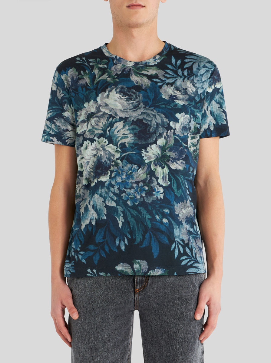 FLORAL PRINT T-SHIRT - 2