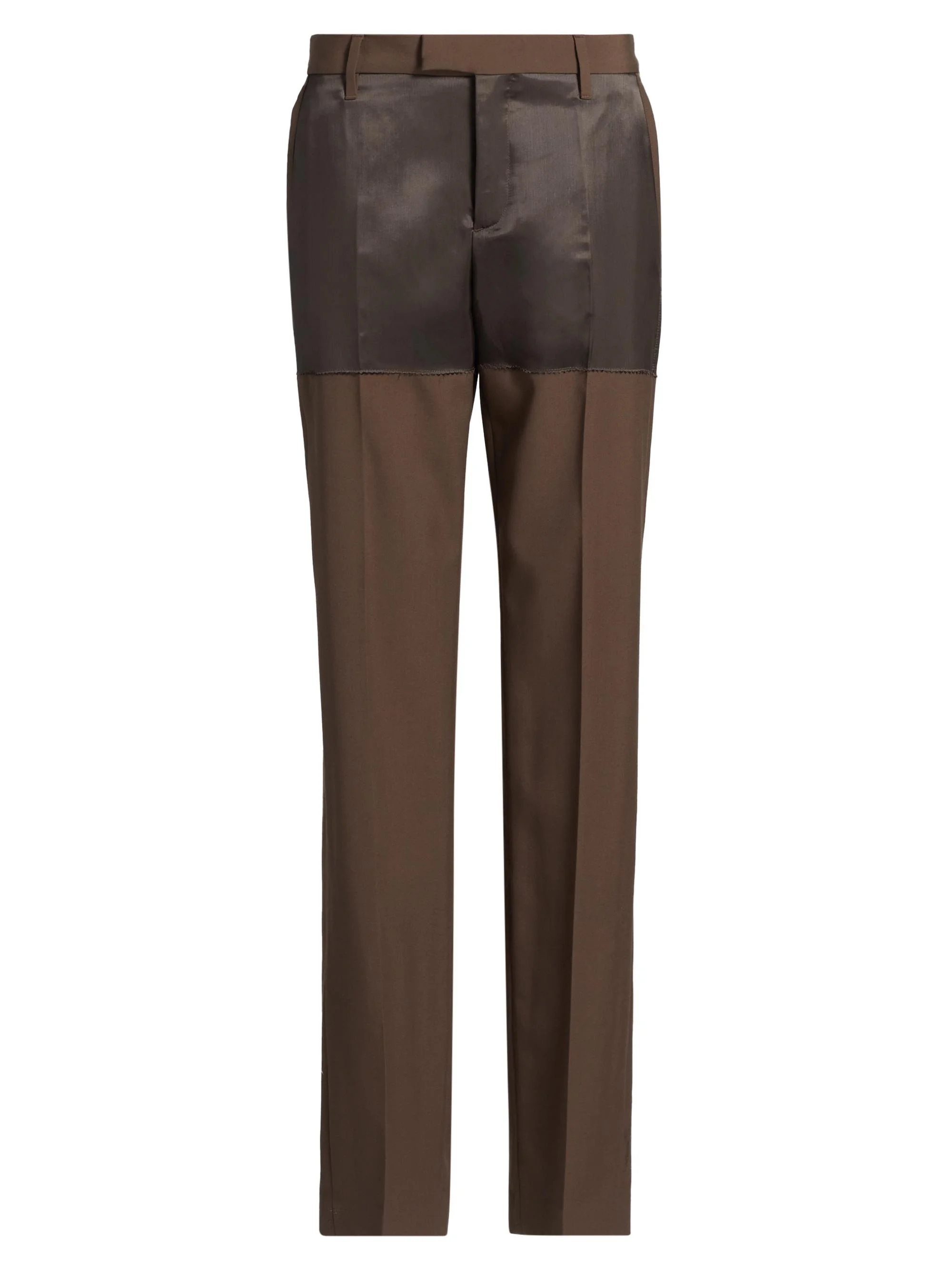 Women's Two-Tone Pants - Chestnut - 1