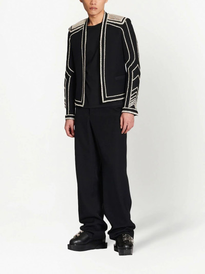 Balmain tailored wool trousers outlook