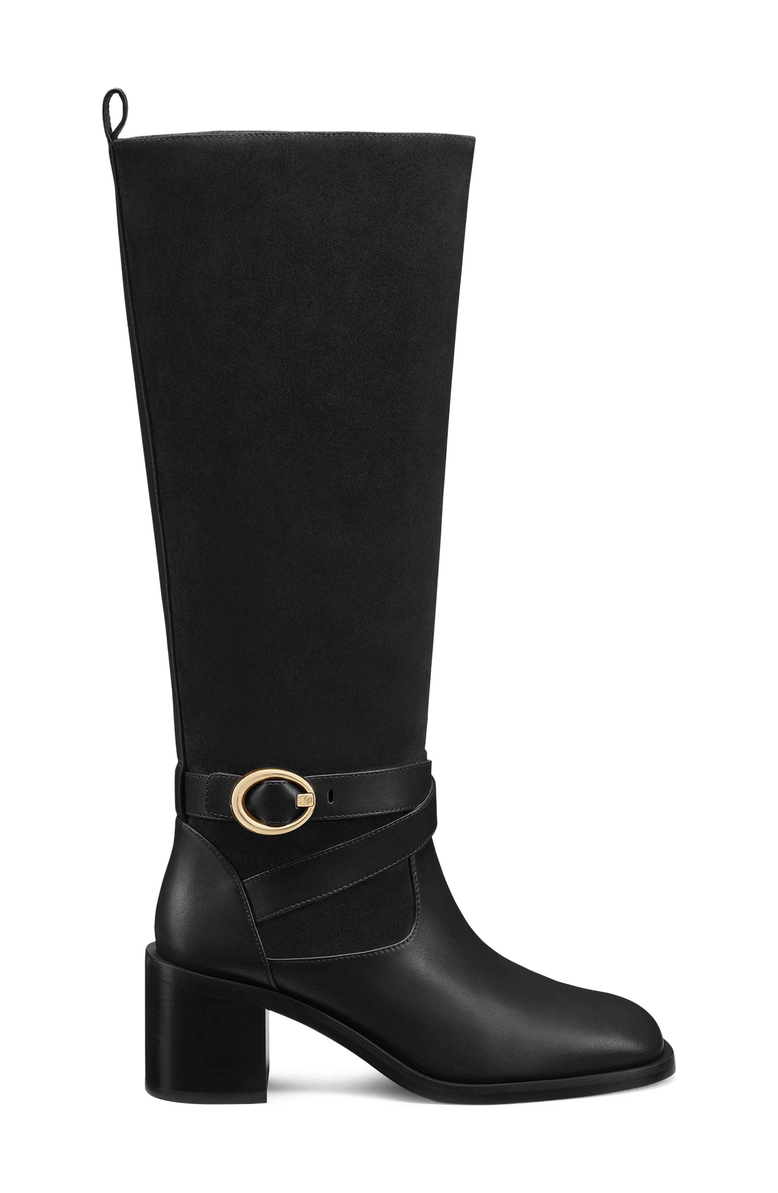 Stuart Weitzman Benni Riding Boot 55 in Black at Nordstrom - 3