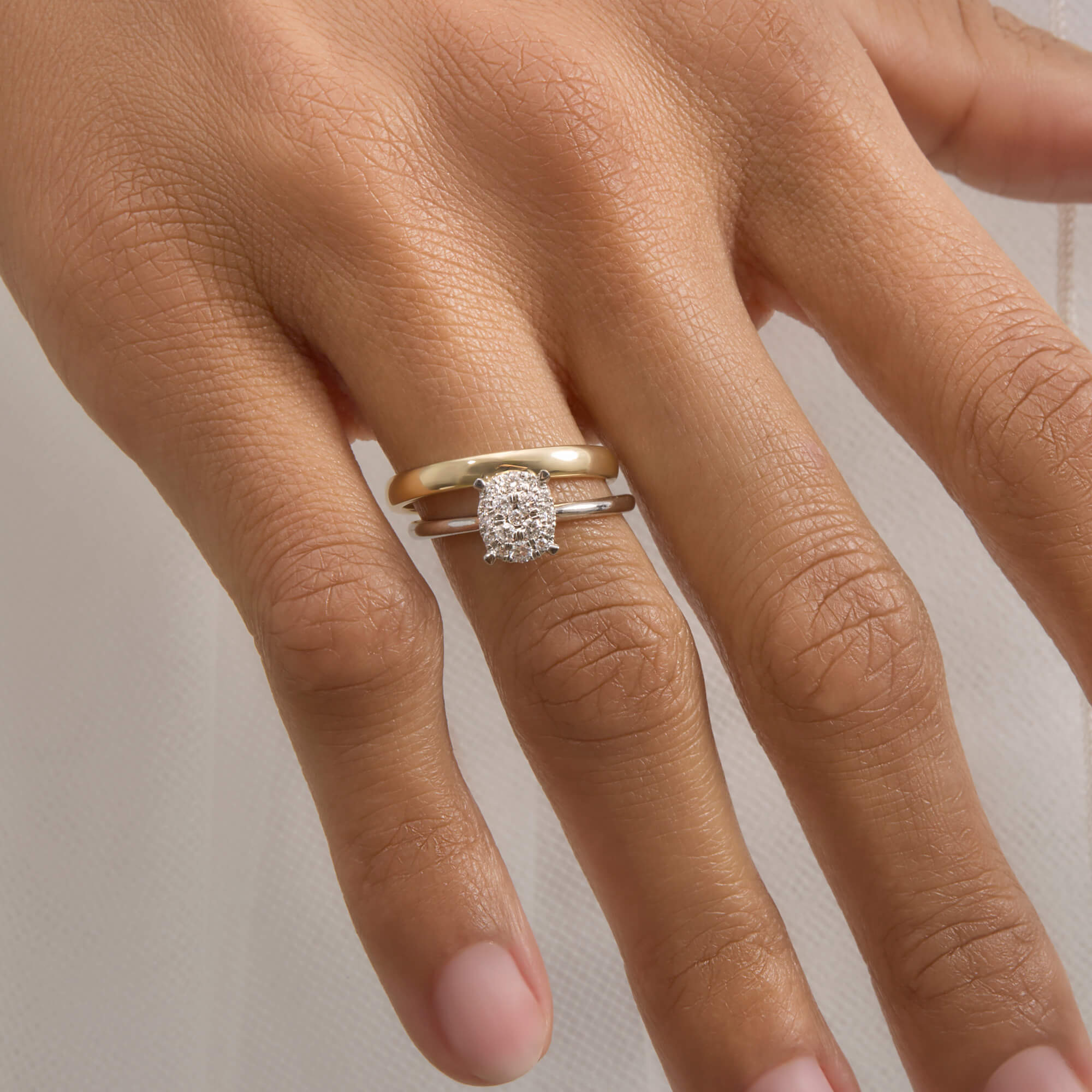The Sophia Ring in White Gold - 6
