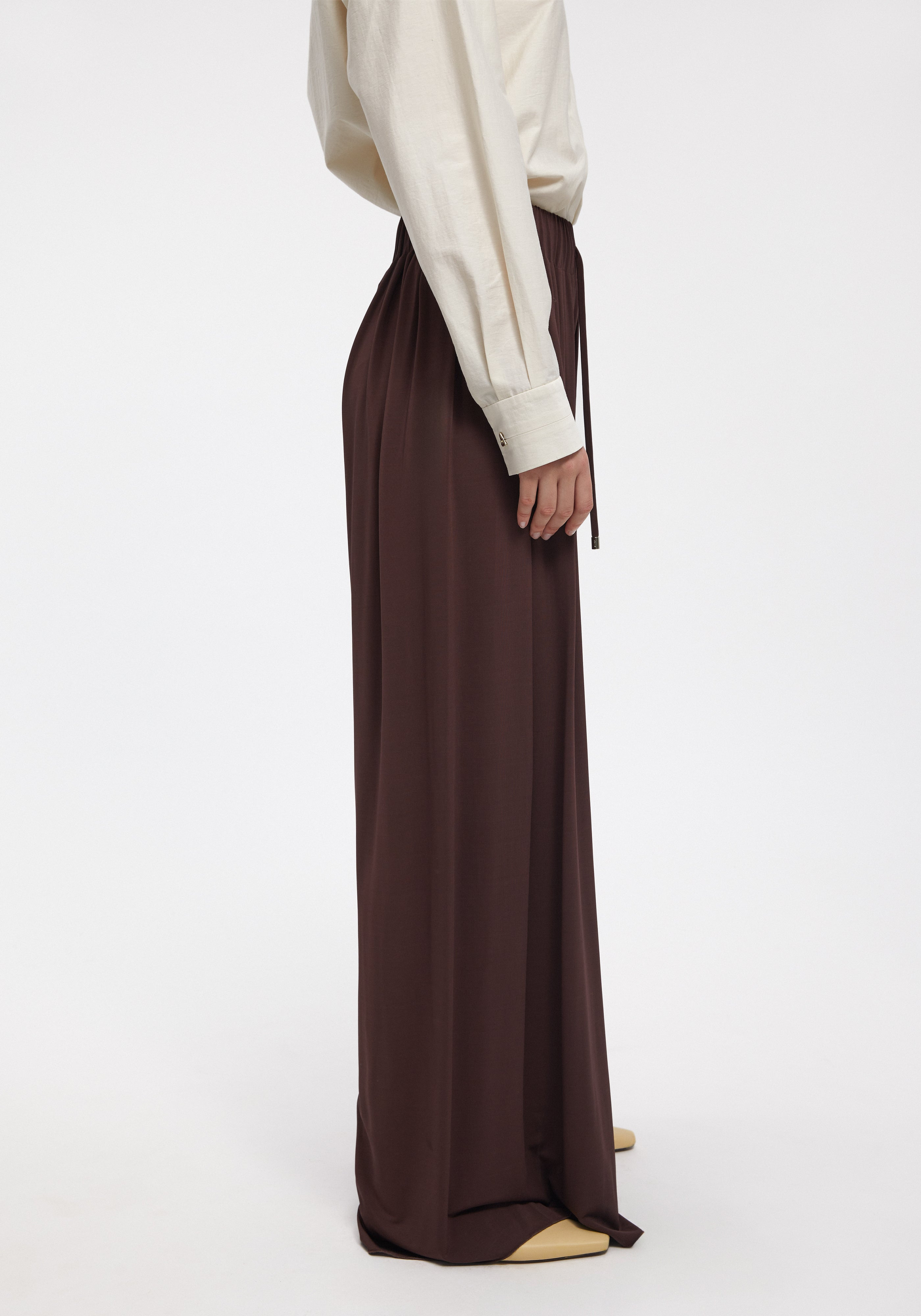 MALAWI
Wide-leg jersey pants - 3
