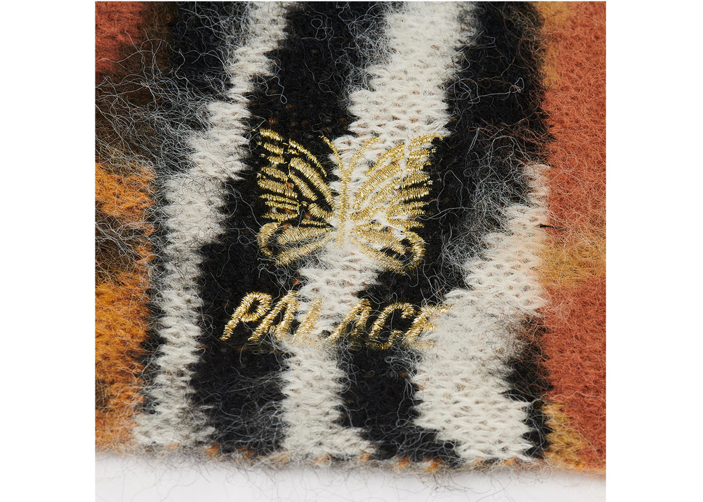 Palace x Needles Hairy Square Beanie Multi Animal - 3
