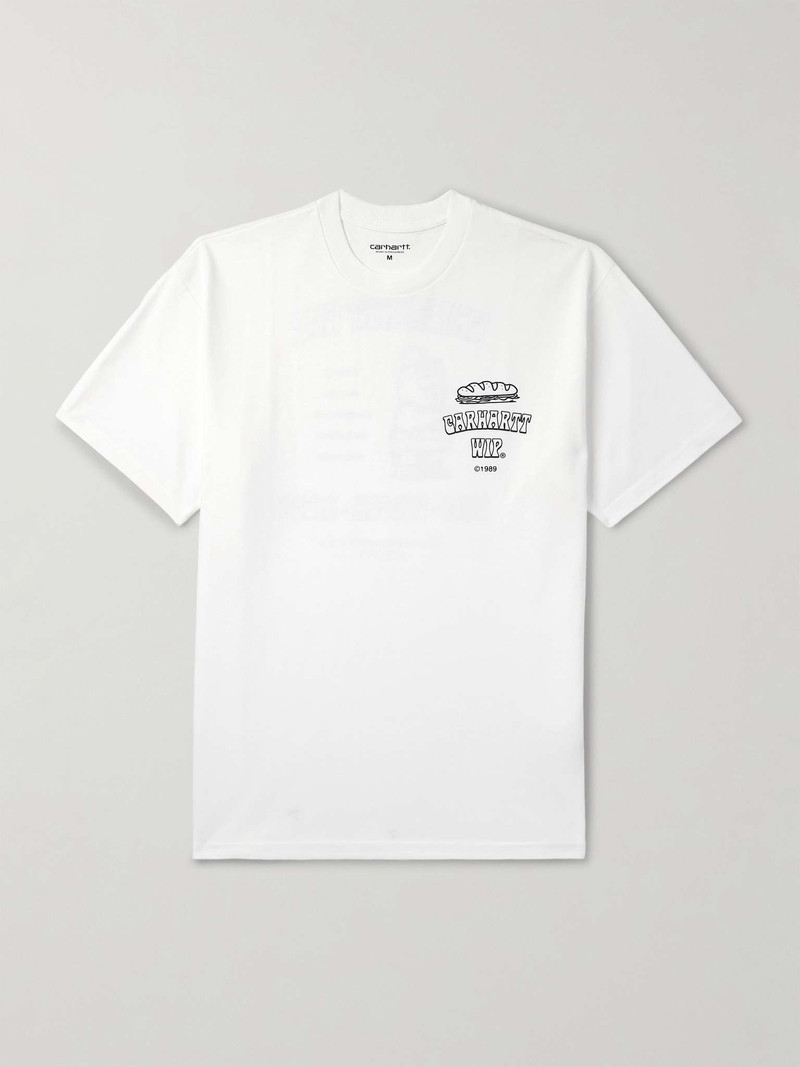 Logo-Print Cotton-Jersey T-Shirt - 1