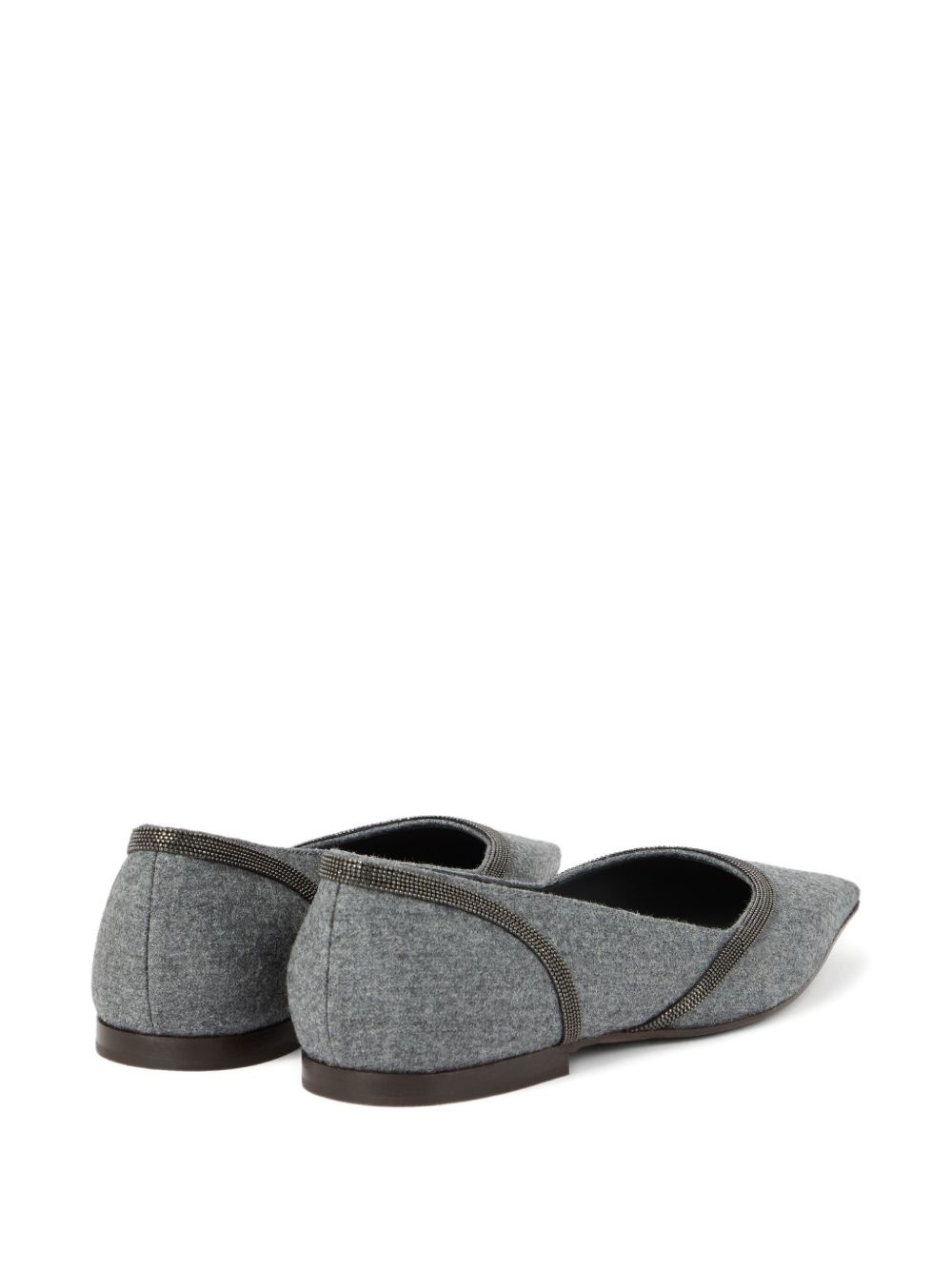 flannel ballet flats - 3