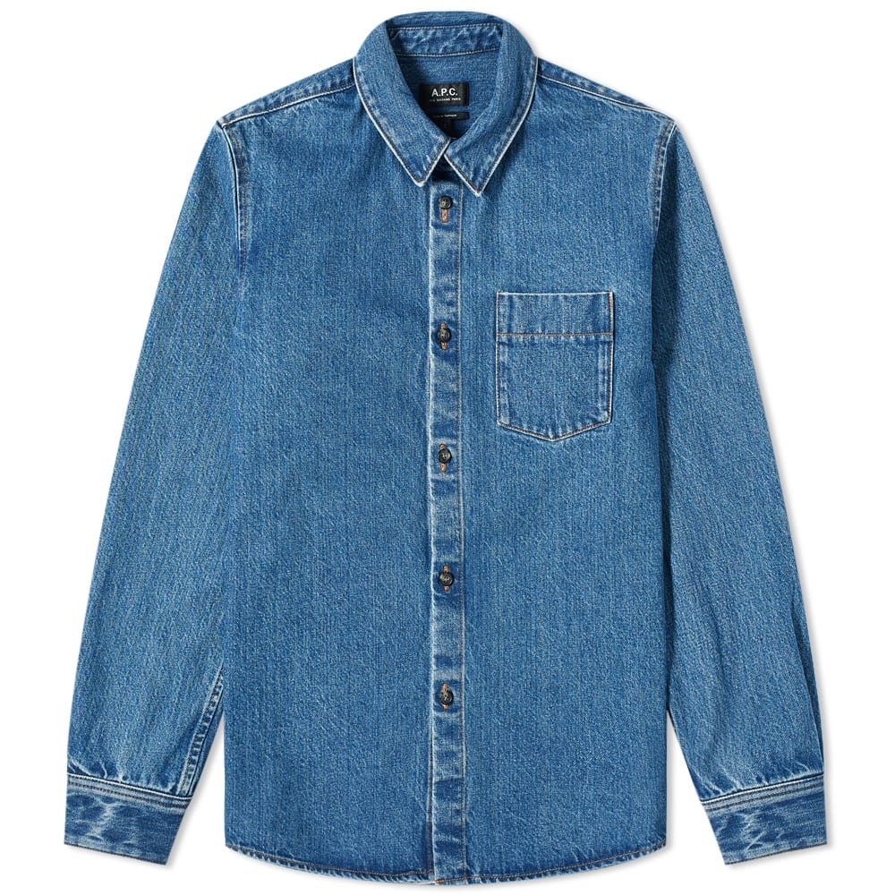 A.P.C. Victor Denim Overshirt - 1